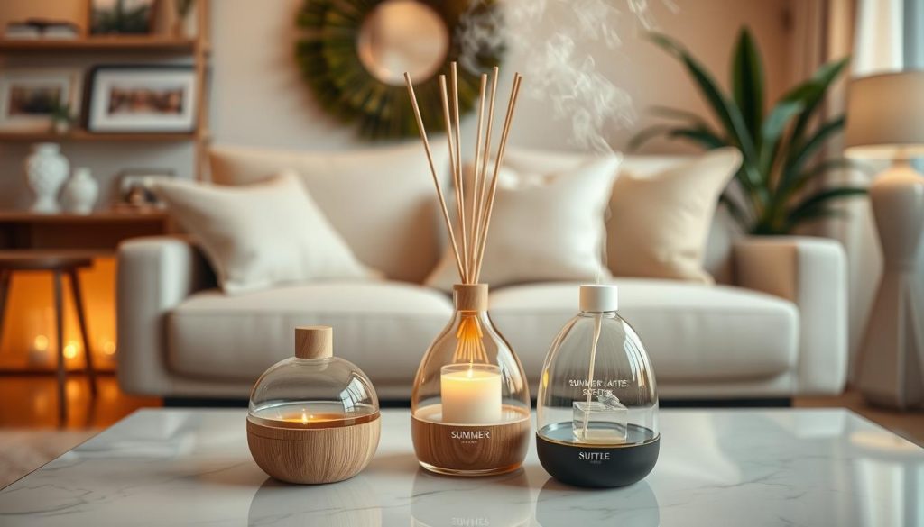 Summer Scent Diffuser in the living room