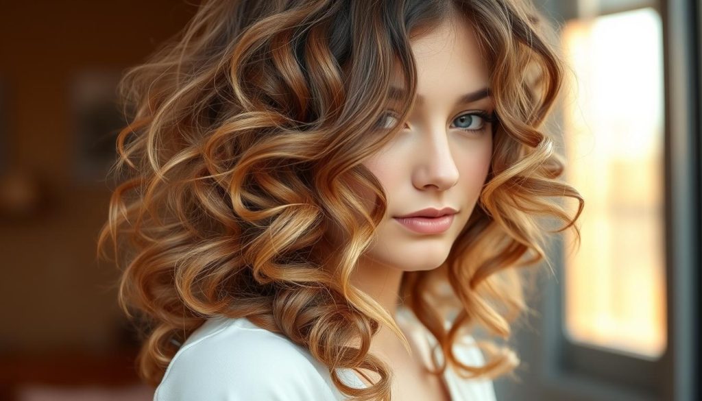 heatless curls hairstyle