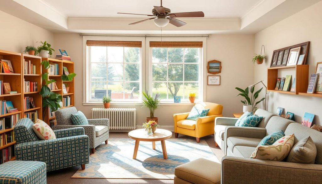 kid's Summer Reading Nook in living room