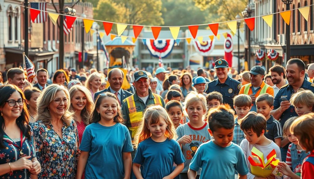 labor day history and community helpers