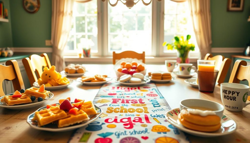 themed breakfast table ideas