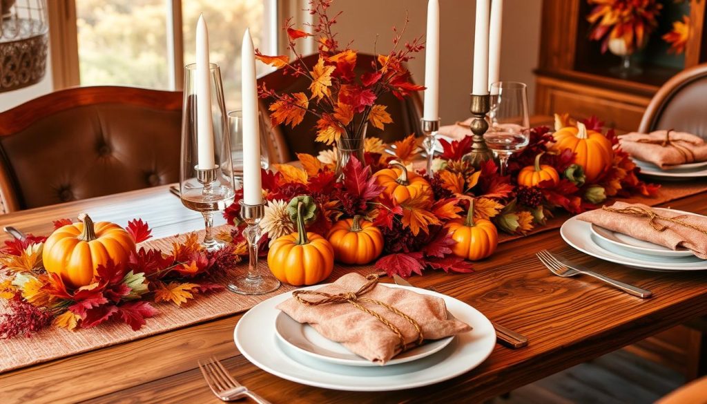 Autumn-Themed Tablescapes