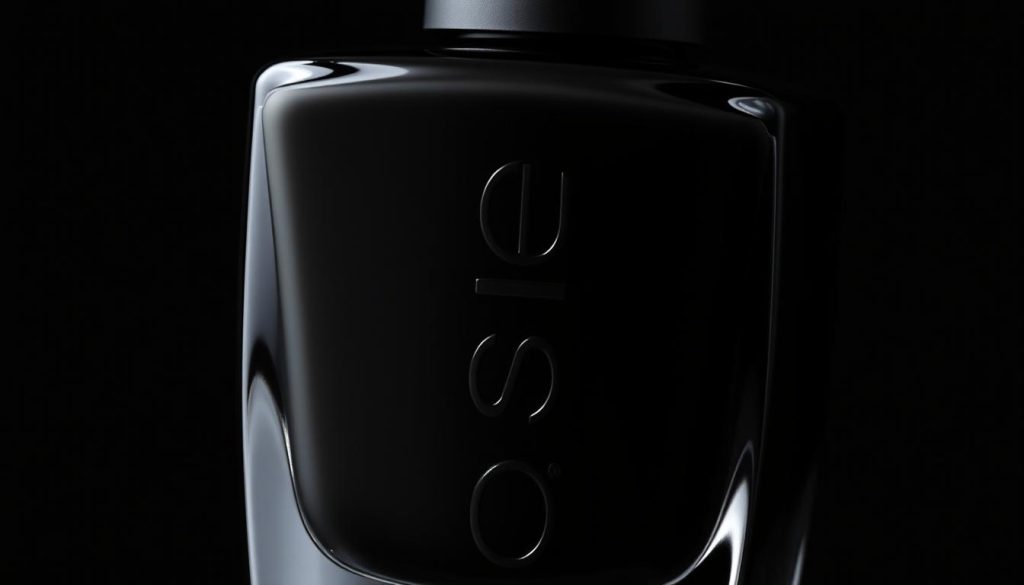 Charcoal Black Drama nail polish bottle