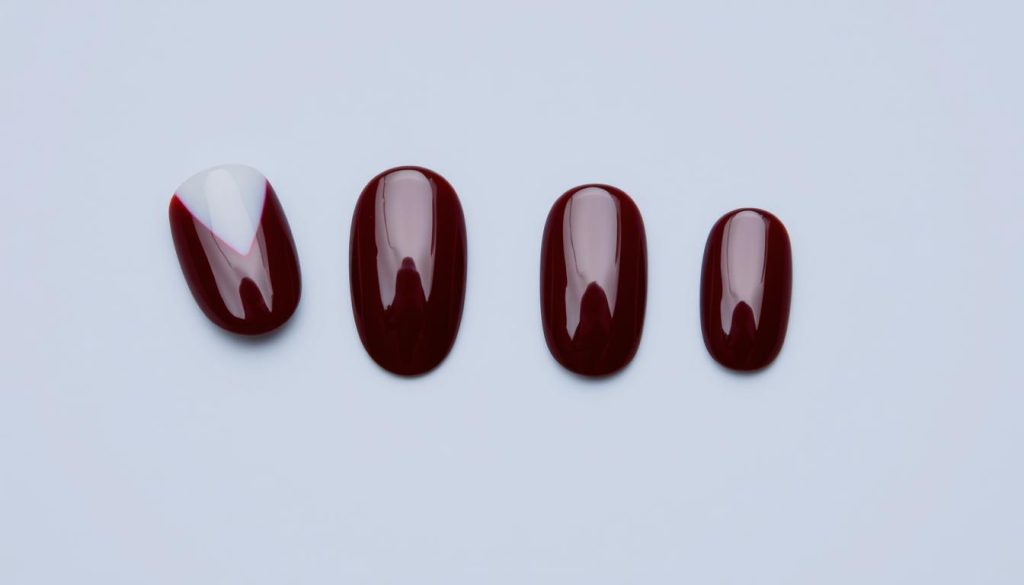 Classic Burgundy Bliss nail polish