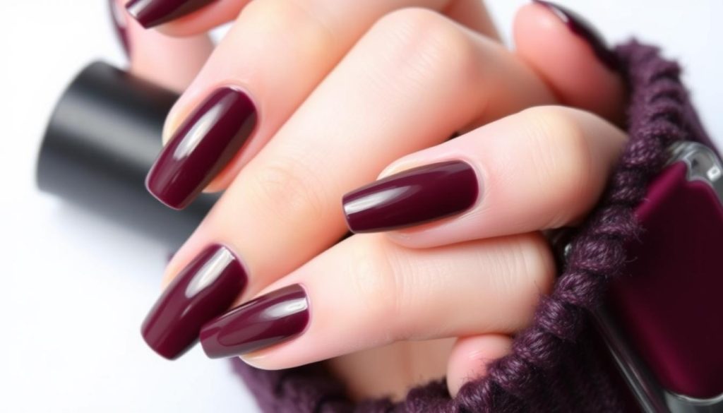 Deep Plum Sophistication nail polish