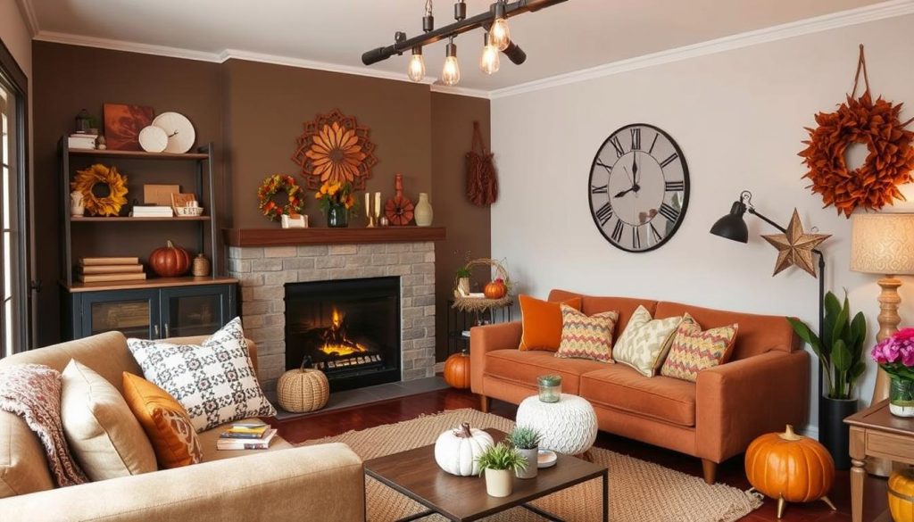 Modern and Vintage Pieces decoration for fall season