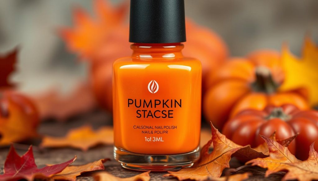 Pumpkin Spice Orange nail polish
