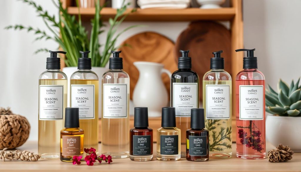 Seasonal Scent bottles for a Relaxing Atmosphere