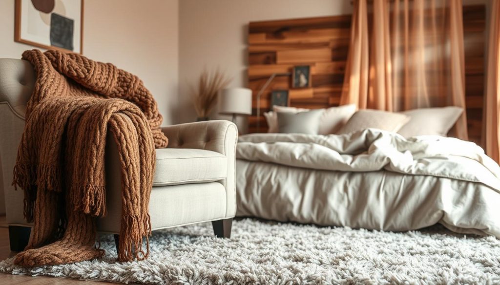 layered textures for warmth